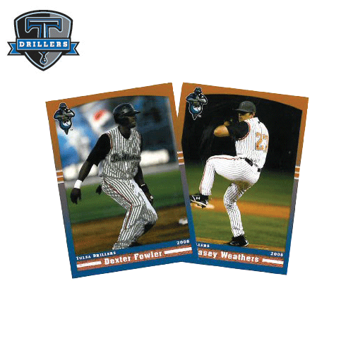 Tulsa Drillers 2008 Team Card Set