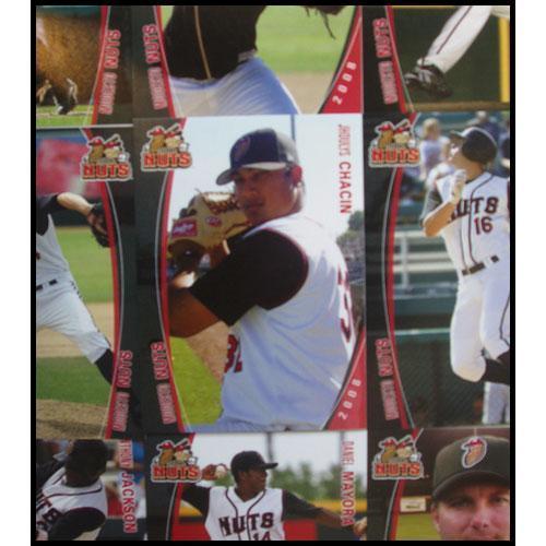 Modesto Nuts Modesto Nuts 2008 Modesto Nuts Card Set