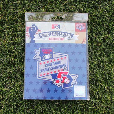 2008 Stockton Ports Cal League Champion Patch