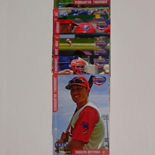 Clearwater Threshers 2010 Team Trading Card Set