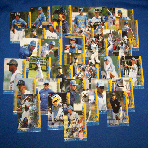 MYRTLE BEACH PELICANS 2013 MYRTLE BEACH PELICANS TEAM SET