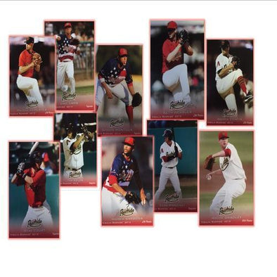 Visalia Rawhide 2013 Rawhide Team Card Set