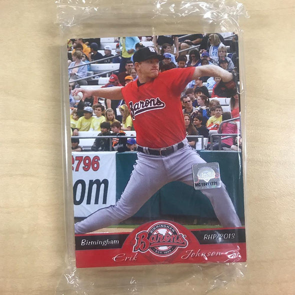 2013 Barons Team Card Set