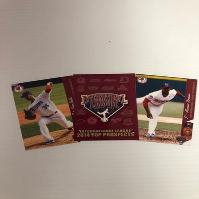 Buffalo Bisons 2014 International League Top Prospects Card Set