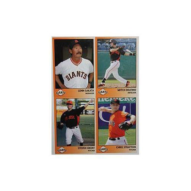 San Jose Giants 2014 Team Trading Card Set