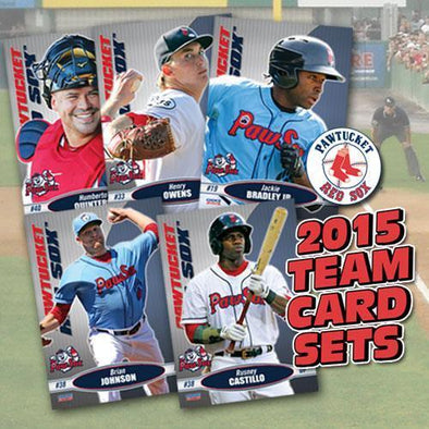 Pawtucket Red Sox 2015 PawSox Team Card Set