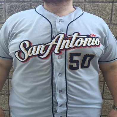 San Antonio Missions Game Worn Road Jersey