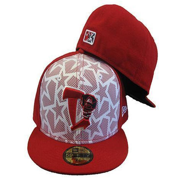 Lansing Lugnuts 2016 New Era Stars and Stripes Cap - Red