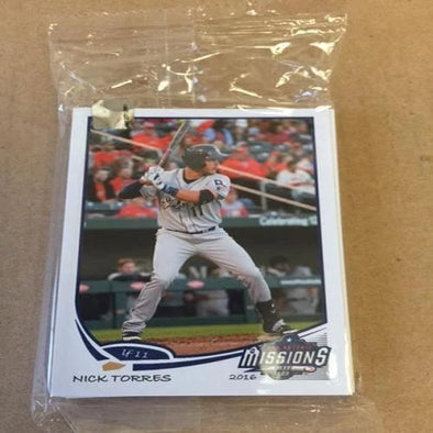 San Antonio Missions 2016 Team Card Sets