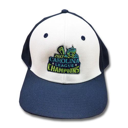 Lynchburg Hillcats Navy & White 2017 Champs Adjustable Cap