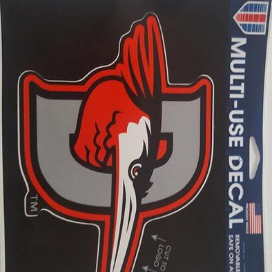 Delmarva Shorebirds Multi-Use Decal with D-Bird Logo