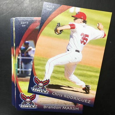 Orem Owlz 2017 Team Card Set