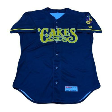 2019 BABY CAKES GAME WORN ALT NAVY JERSEY