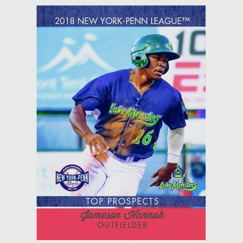 Vermont Lake Monsters 2018 New York Penn League Top Prospect Set