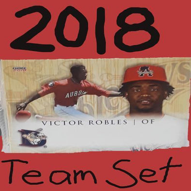 Auburn Doubledays 2018 Doubleday Team Cards