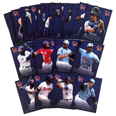 Buffalo Bisons 2018 Team Card Set
