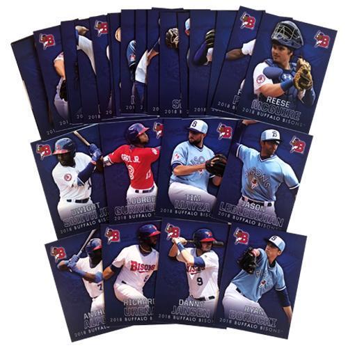 Buffalo Bisons 2018 Team Card Set