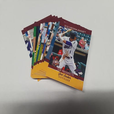 Winston-Salem Dash 2018 Top Prospect Cards