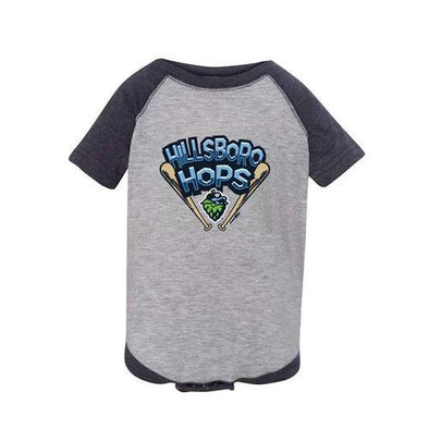 Bimm Ridder Boys Infant Vintage Bodysuit, Hillsboro Hops