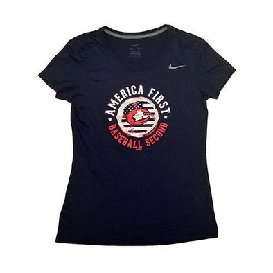 Charlotte Knights Women's America First Tee