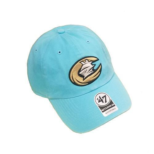 Charlotte Knights 47 Caribbean Blue Clean Up Cap