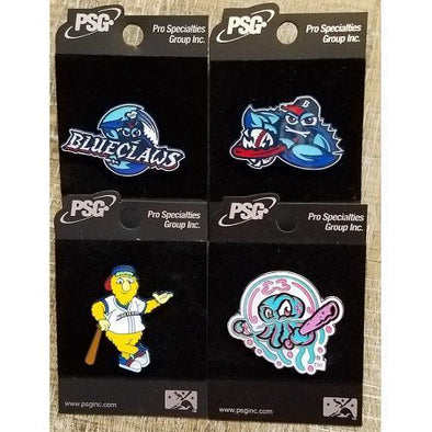 Lakewood BlueClaws Primary Logo Pin