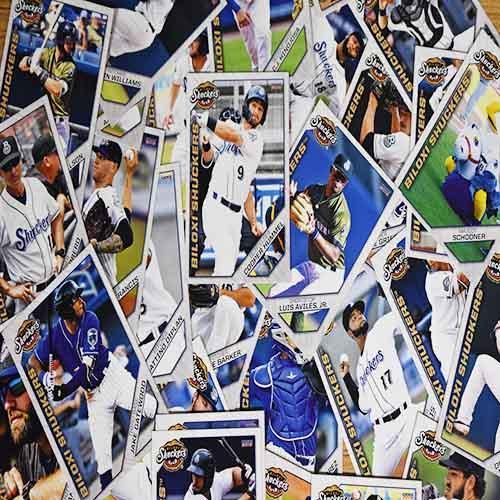 Biloxi Shuckers CARD SET 2019