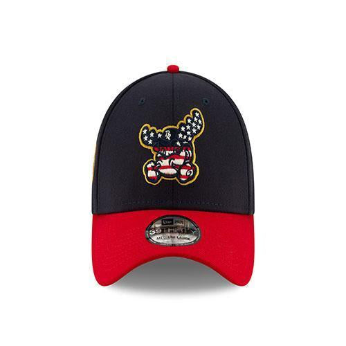 Wilmington Blue Rocks 2019 4th of July 39Thirty Stretch Fit Cap