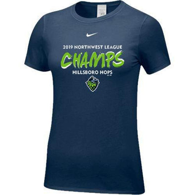 2019 Nike Women's Champions T-Shirt, Hillsboro Hops