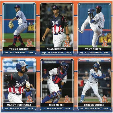 St. Lucie Mets 2019 STL Team Set