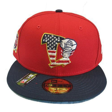 Lansing Lugnuts 2019 New Era Stars and Stripes Official Cap