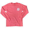 Durham Bulls Comfort Color Salmon Long Sleeve