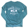 Durham Bulls Comfort Color Seafoam Long Sleeve