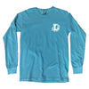 Durham Bulls Comfort Color Seafoam Long Sleeve