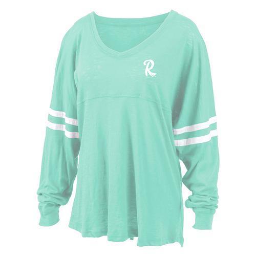 Reading Fightin Phils Boxercraft Womens Mint R Fightins Long Sleeve