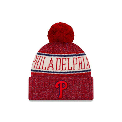 New Era Red and Blue Philadelphia Phillies Knit Beanie