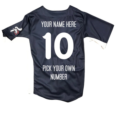 Personalized Reading Fightin Phils On Field Replica Youth Navy Home Jersey