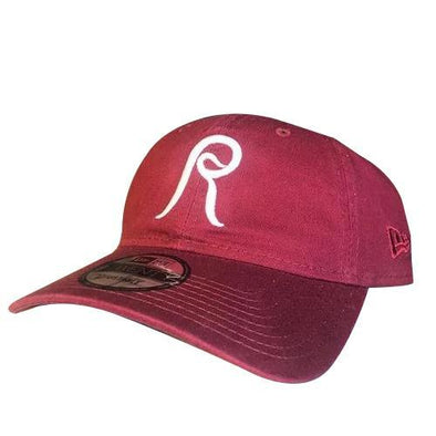 Reading Fightin Phils New Era 1980 Adjustable Maroon Retro R Cap