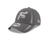 Reading Fightin Phils New Era Grey Speed 9FORTY Adjustable Fightins Cap