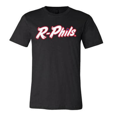 Back in Black R-Phils Script T-Shirt - Gildan Softstyle