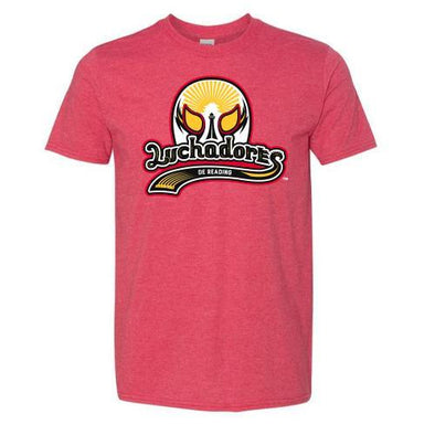 Luchadores de Reading Heathered Adult T-Shirt