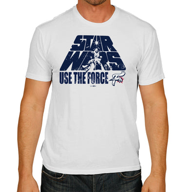 Reading Fightin Phils Retro brand White Star Wars Tee