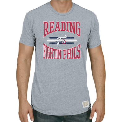 Reading Fightin Phils Retro Brand Triblend T-Shirt