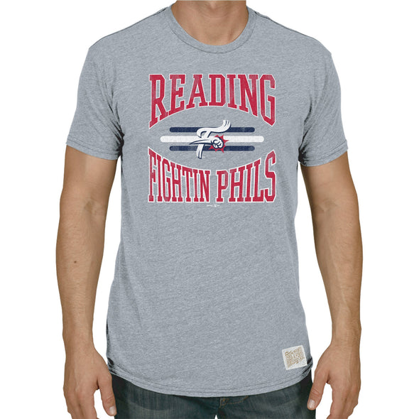 Reading Fightin Phils Retro Brand Triblend T-Shirt