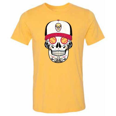 Sugar Skull Gold Tee 108 Stitches