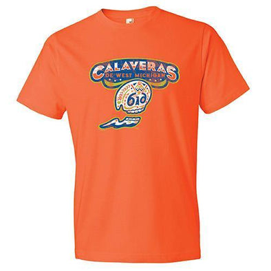 Calaveras de West Michigan Orange Tee