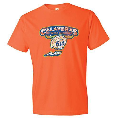 Calaveras de West Michigan Orange Tee