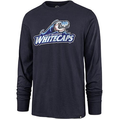 West Michigan Whitecaps 47 Long Sleeve Splitter Tee