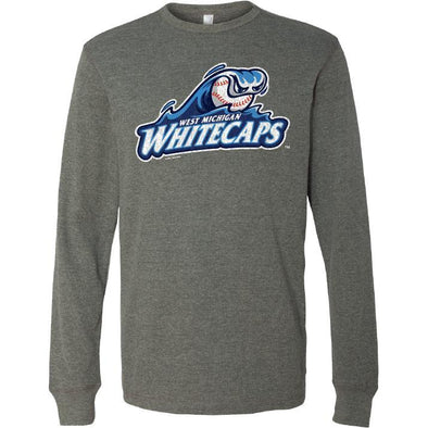 West Michigan Whitecaps Thermal Long Sleeve Grey Tee