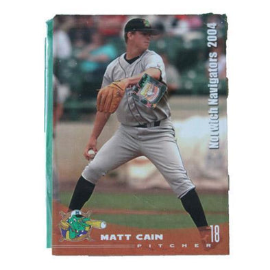 Connecticut Tigers 2004 Norwich Navigators Team Set- Matt Cain card- PERFECT GAME